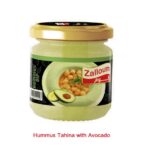 ZALLOUM HUMMUS TAHINA WITH AVOCADO JARS 12/300G